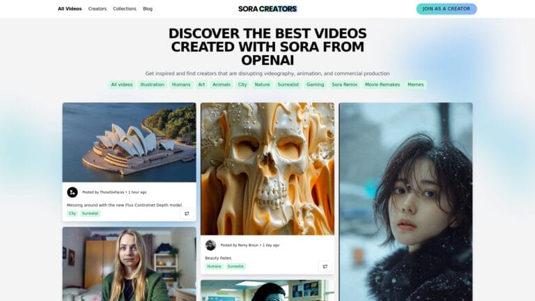 Trending Sora Creators AI Tool Review
