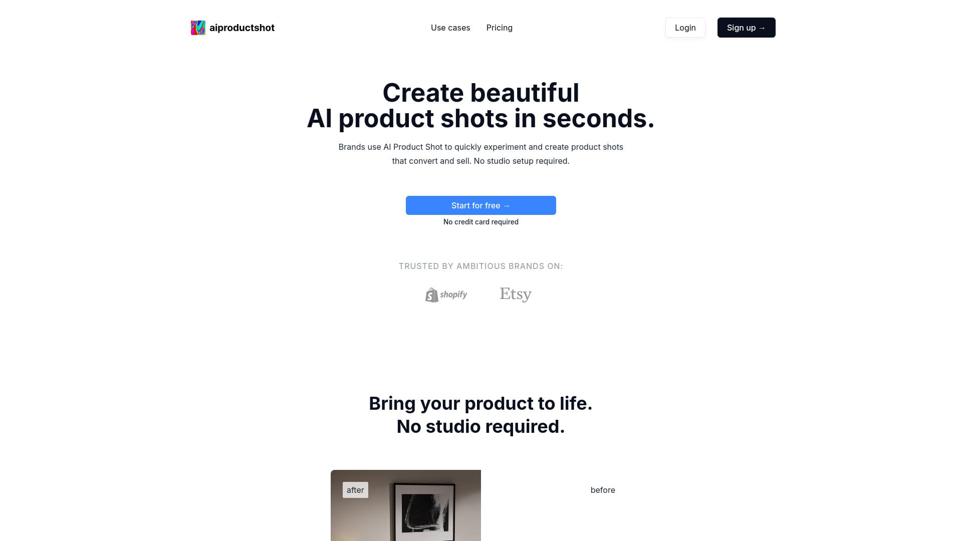 AI Product Shot logo