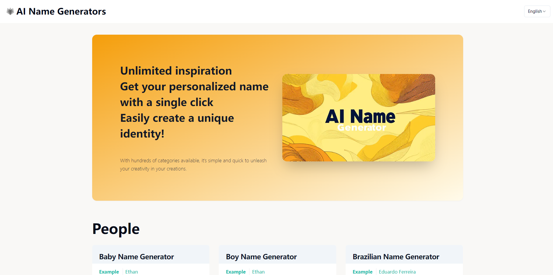 AI Name Generator logo