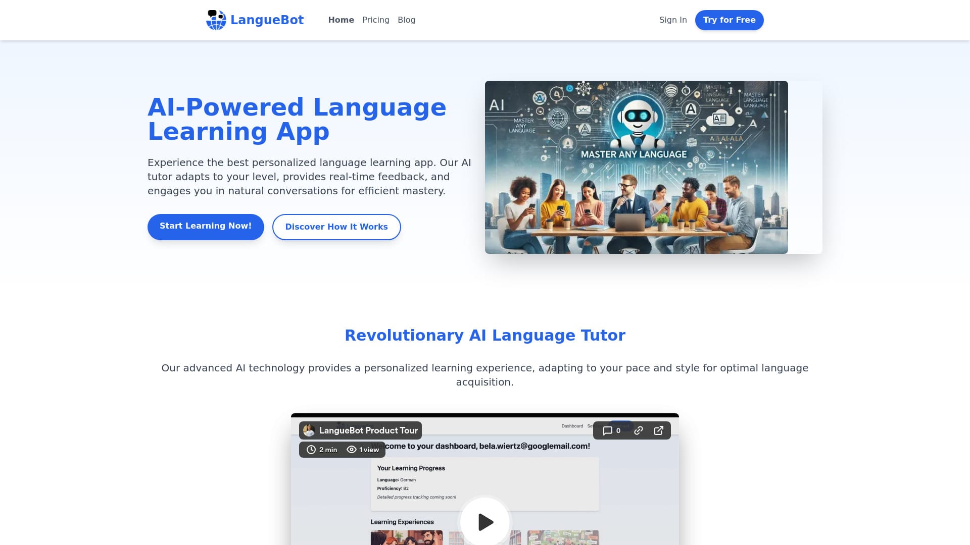LangueBot logo