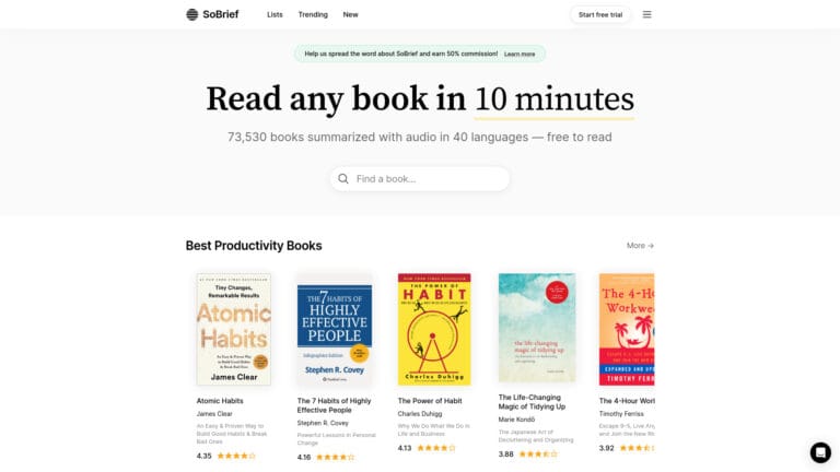 Powerful Sobrief AI Tool Review