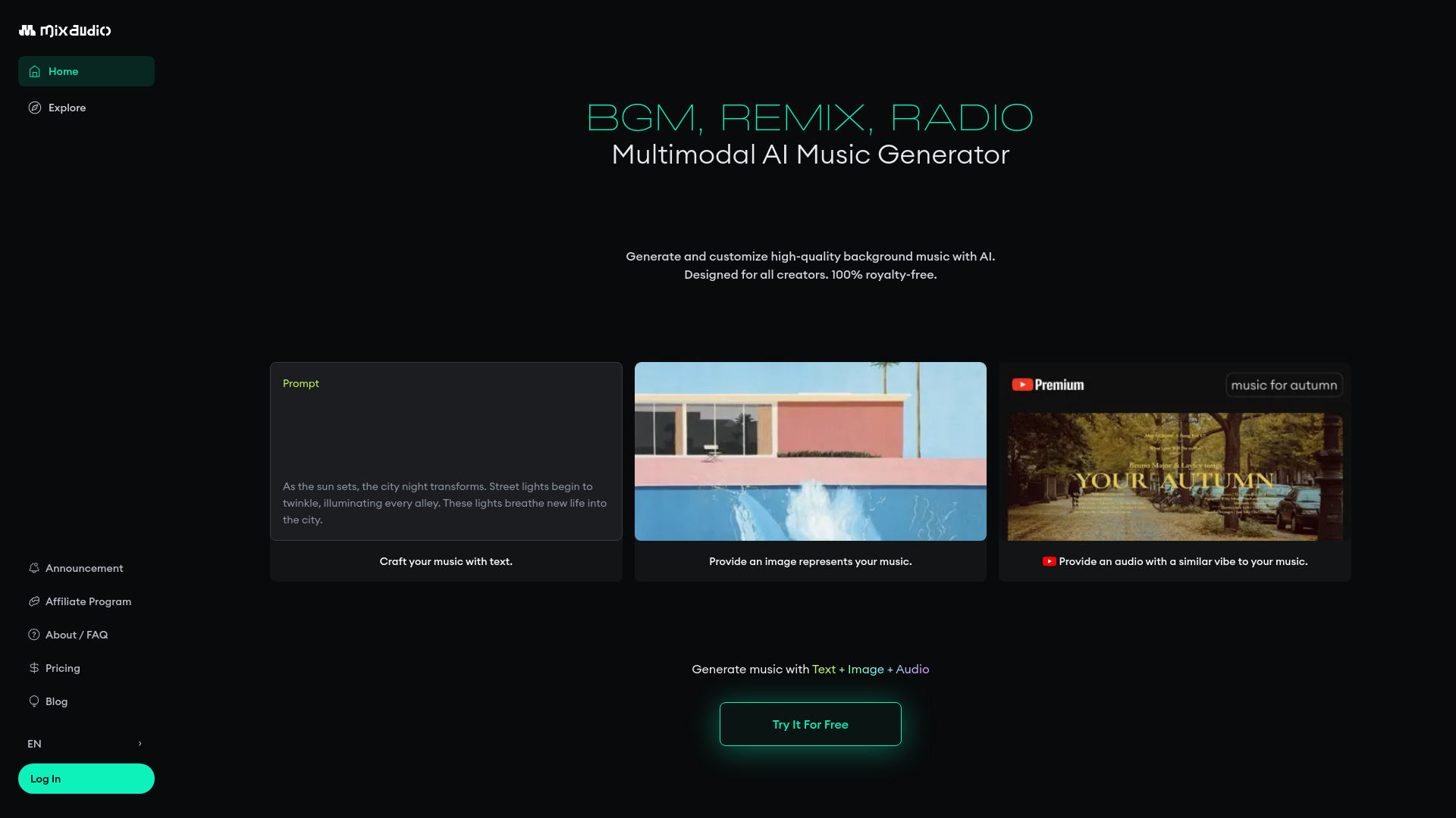 MixAudio logo
