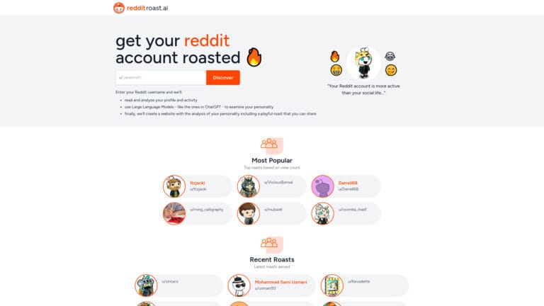 Trending Redditroast.ai AI Tool Review