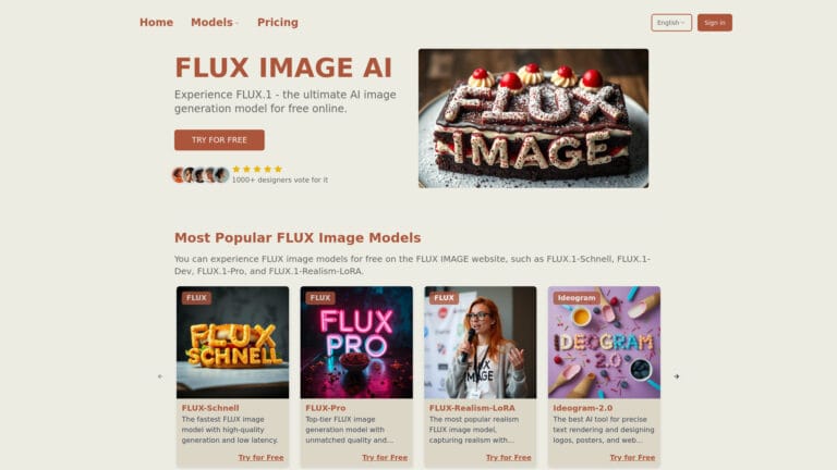 Free Flux Image AI Tool Review