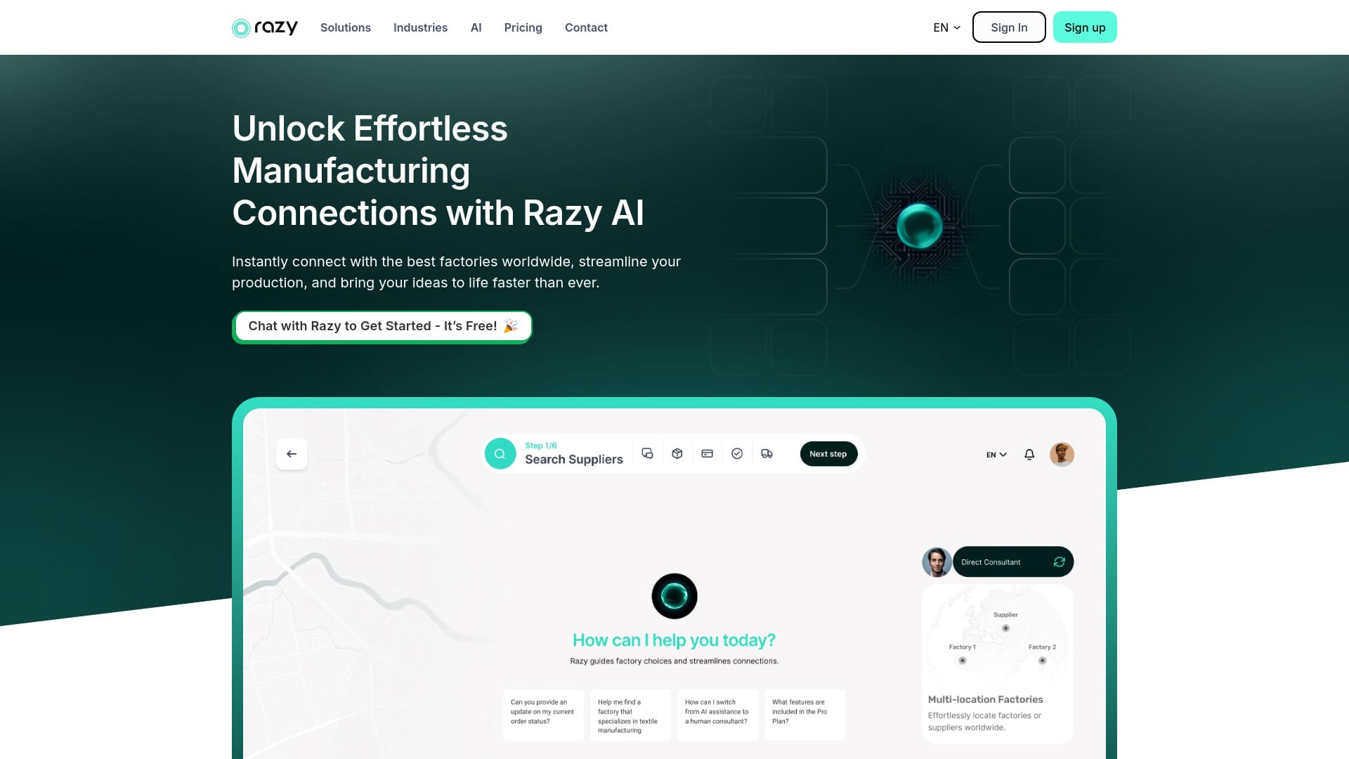 Factorize logo