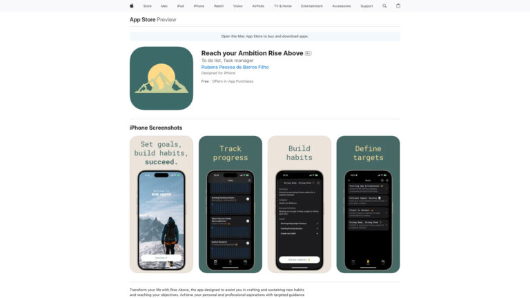 Free Rise Above AI Tool Review