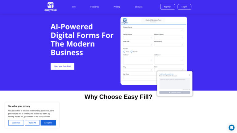 Smart Easyfill.ai AI Tool Review