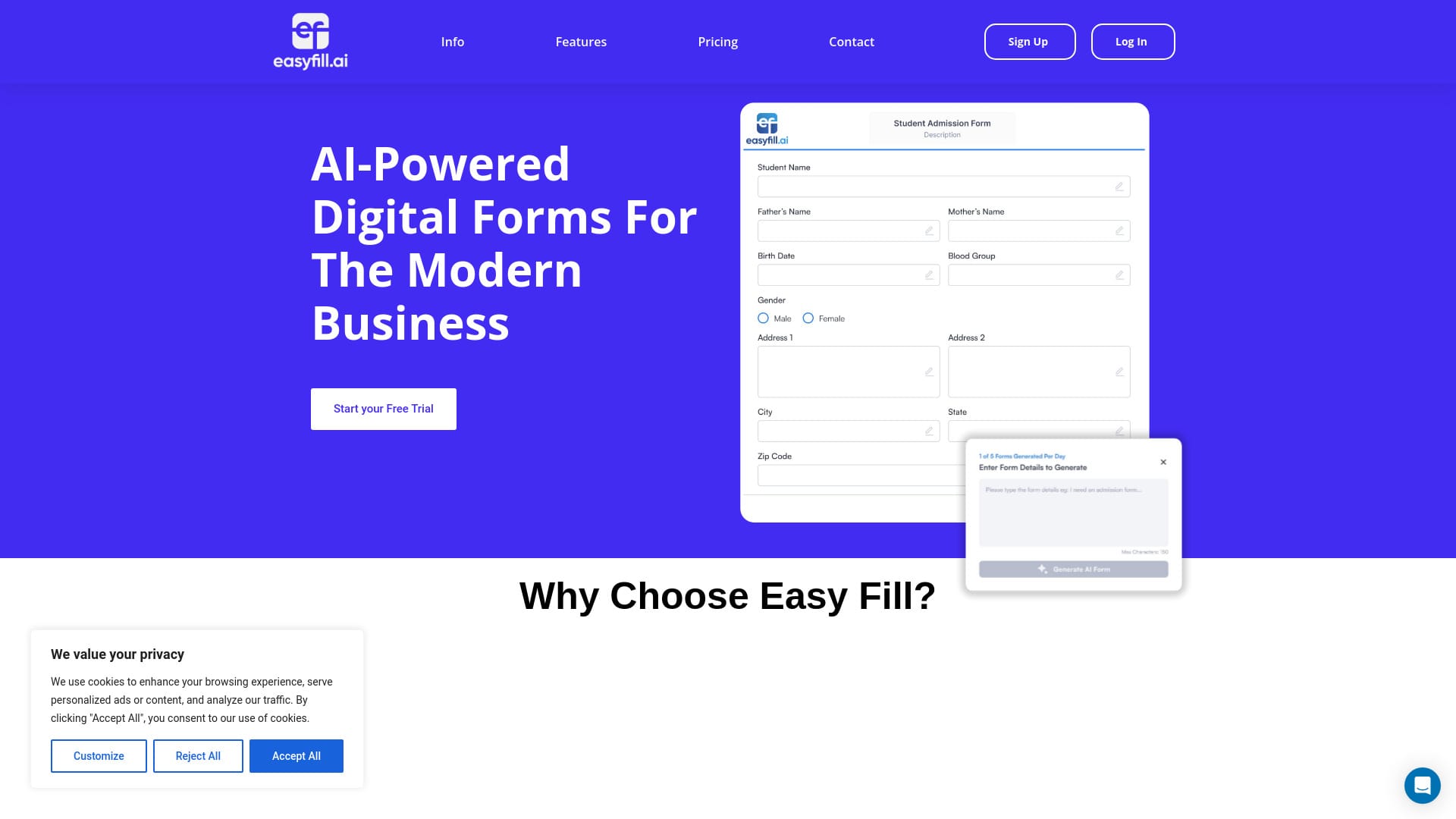 EasyFill.ai logo