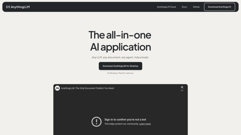 Best Anythingllm AI Tool Review