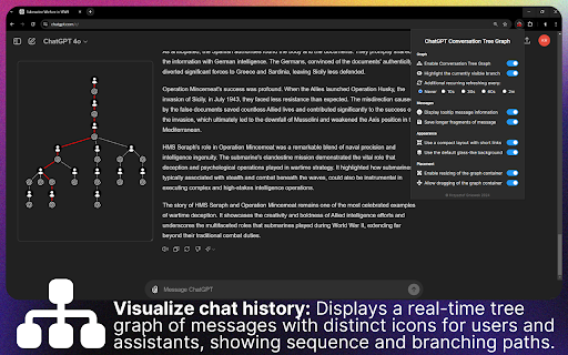 ChatGPT Conversation Tree Extension ai chrome extension