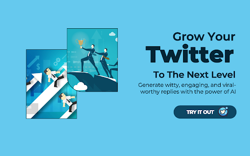 TweetReply AI ai chrome extension logo