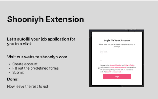 Job Application Autofiller ai chrome extension logo