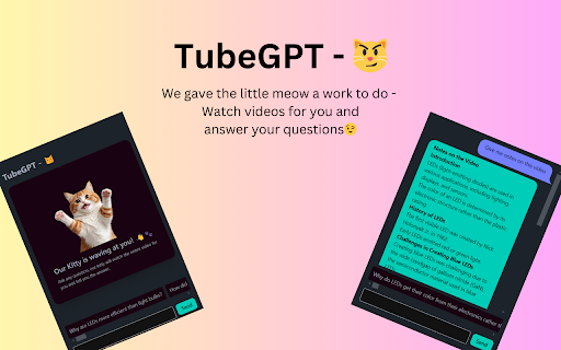 TubeGPT ai chrome extension logo