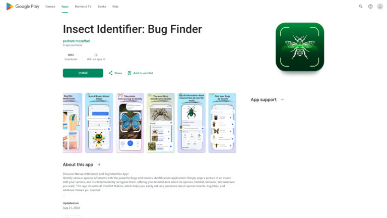 New Insect Identifier AI Tool Review