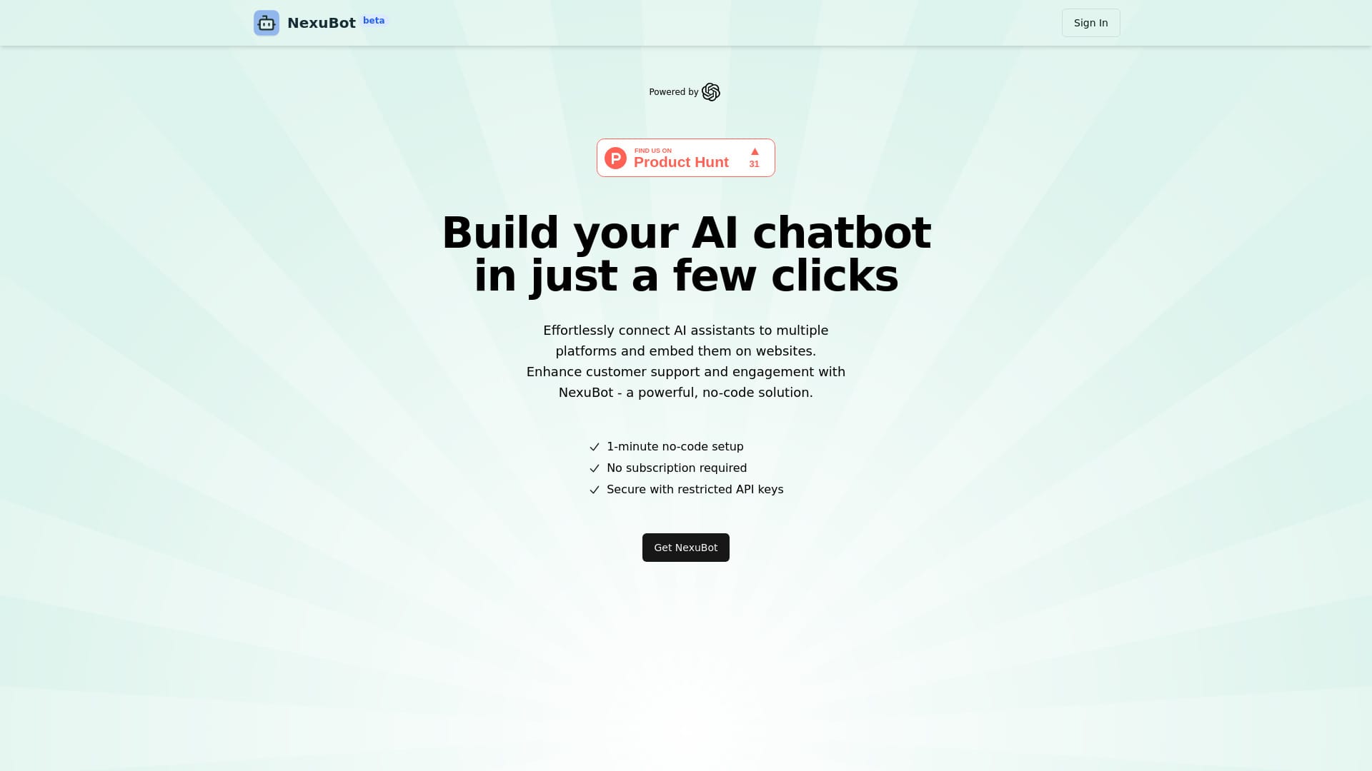 NexuBot logo