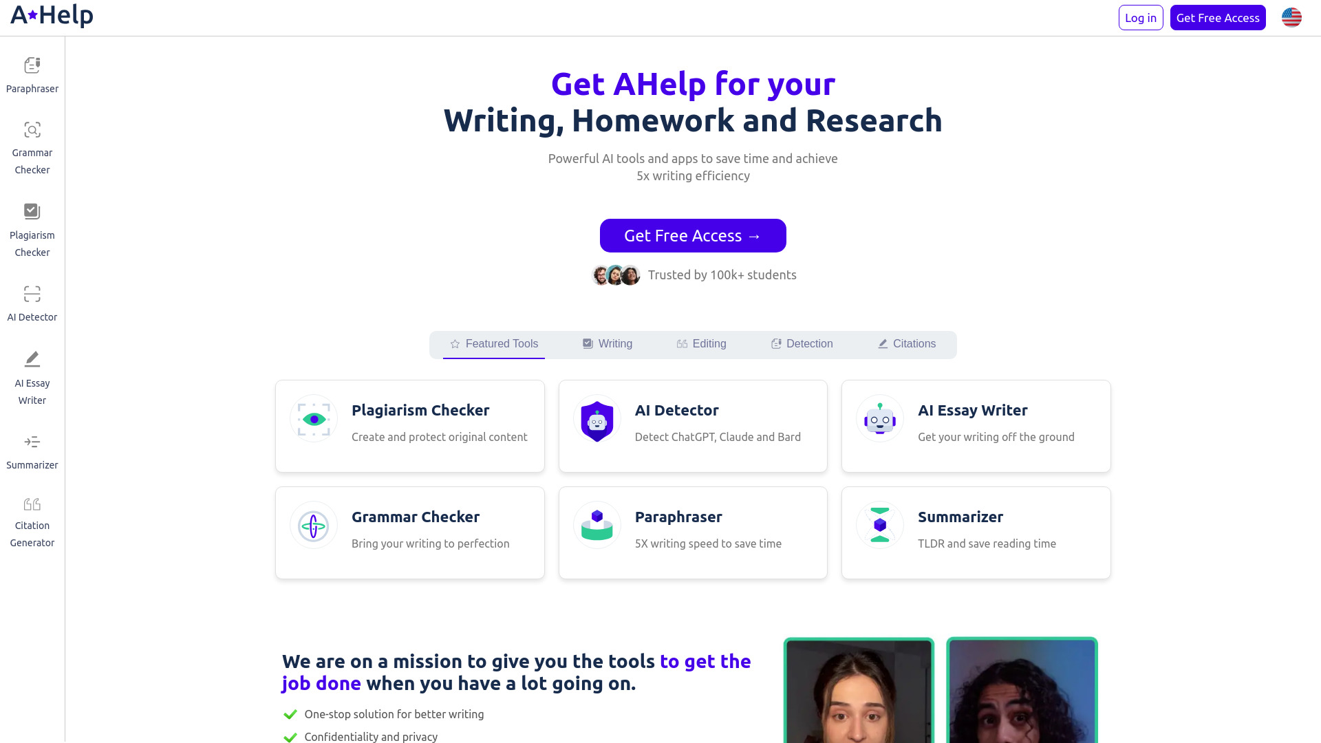 AHelp logo