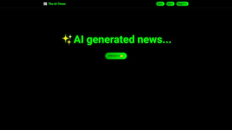 Free The AI Times AI Tool Review