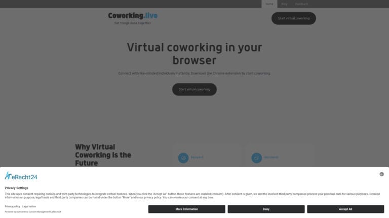 Innovative Coworking.live AI Tool Review