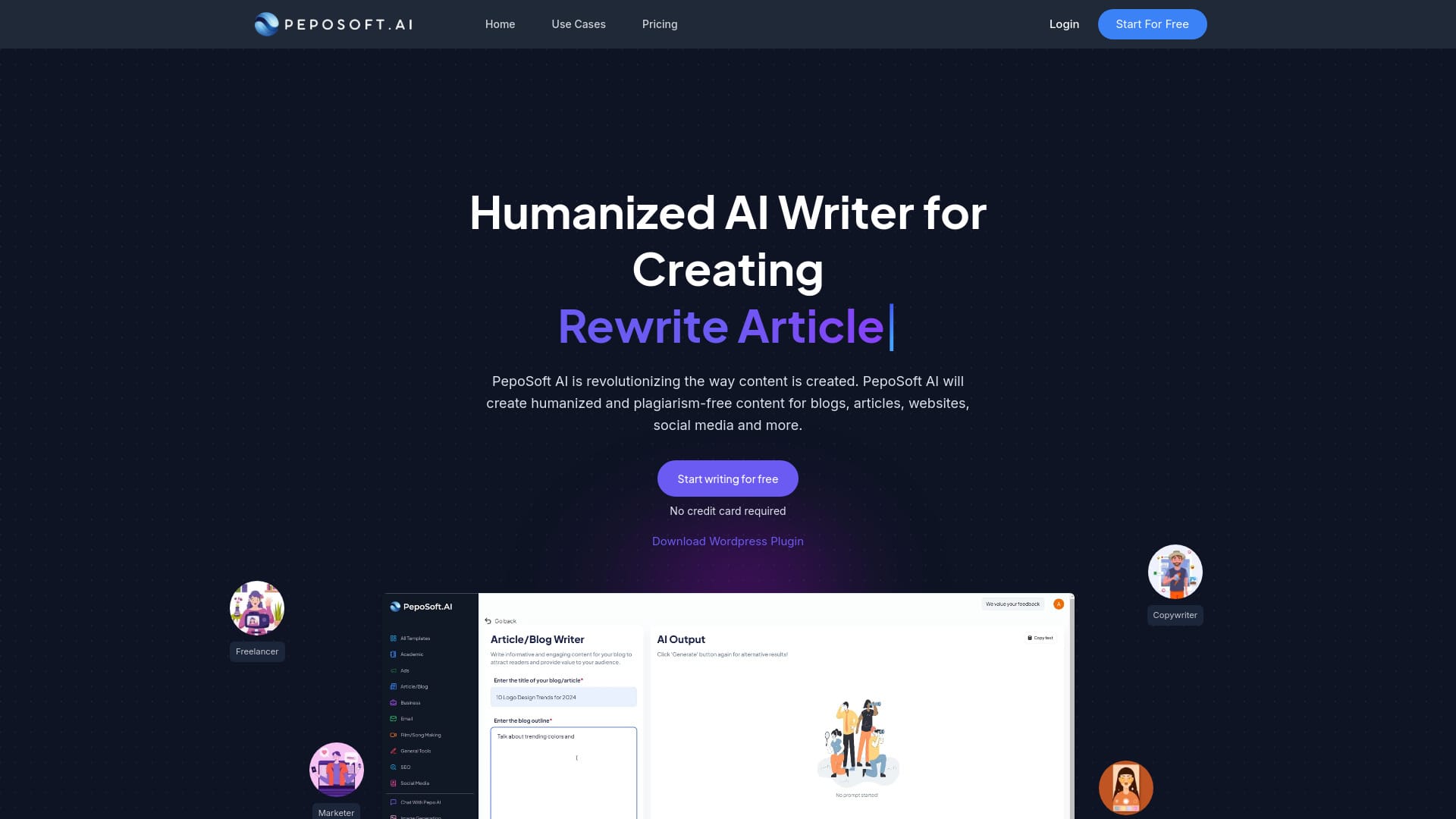 PepoSoft AI logo