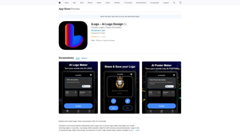 Top Ilogo AI Tool Review