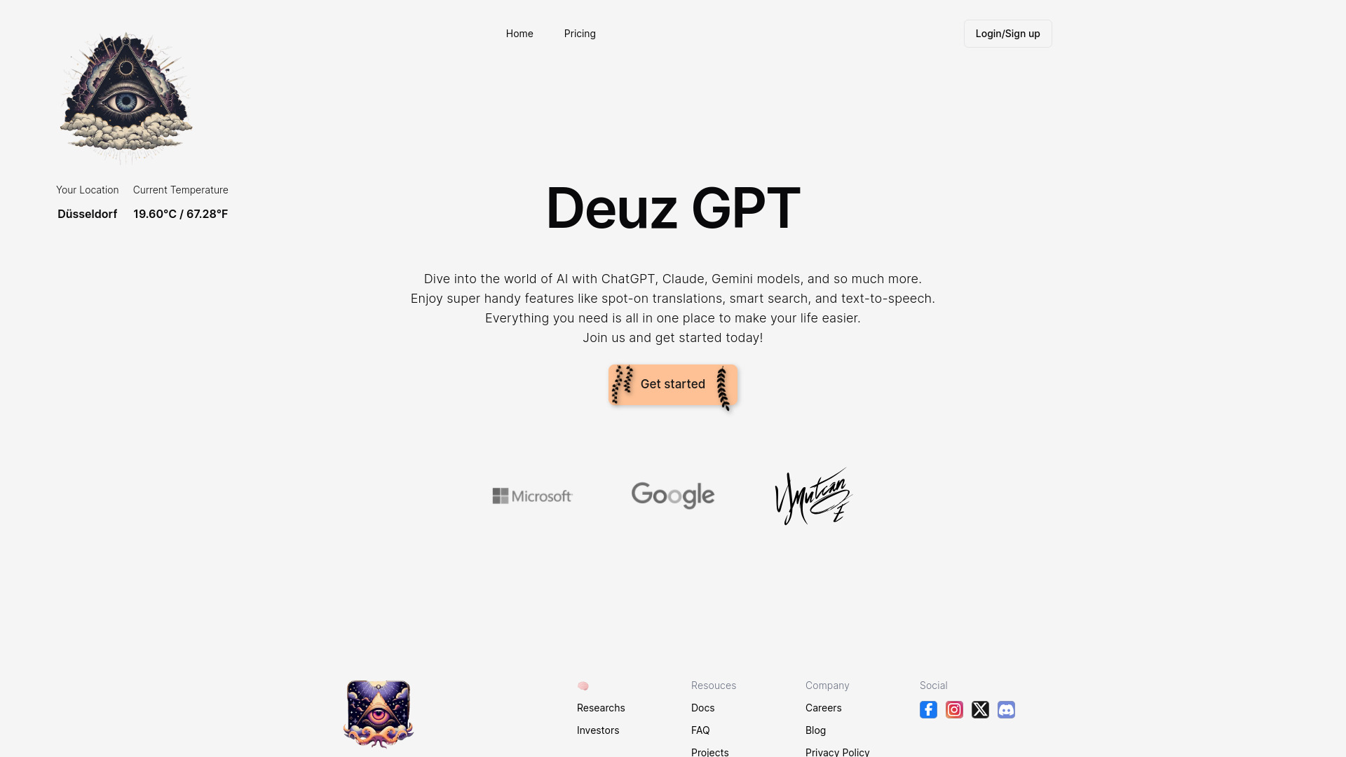 Deuz.ai logo