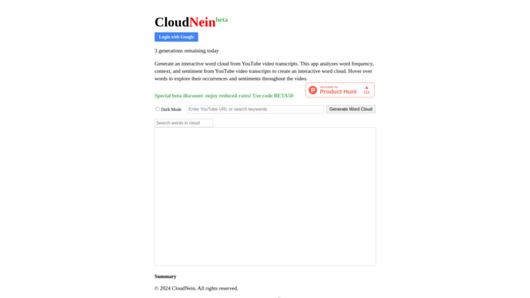 Trending Cloudnein AI Tool Review