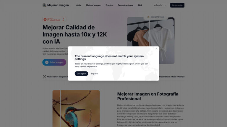 Smart Mejorar Imagen AI Tool Review