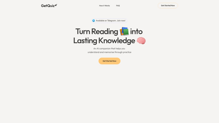 Free Getquiz AI Tool Review