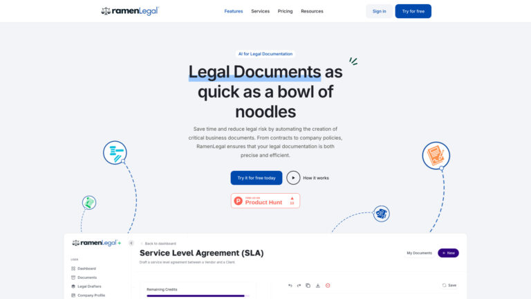 Top Ramenlegal AI Tool Review