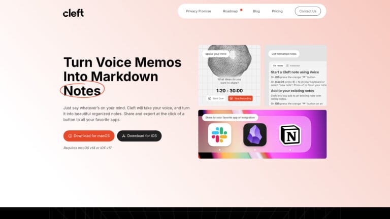 New Cleft Notes AI Tool Review