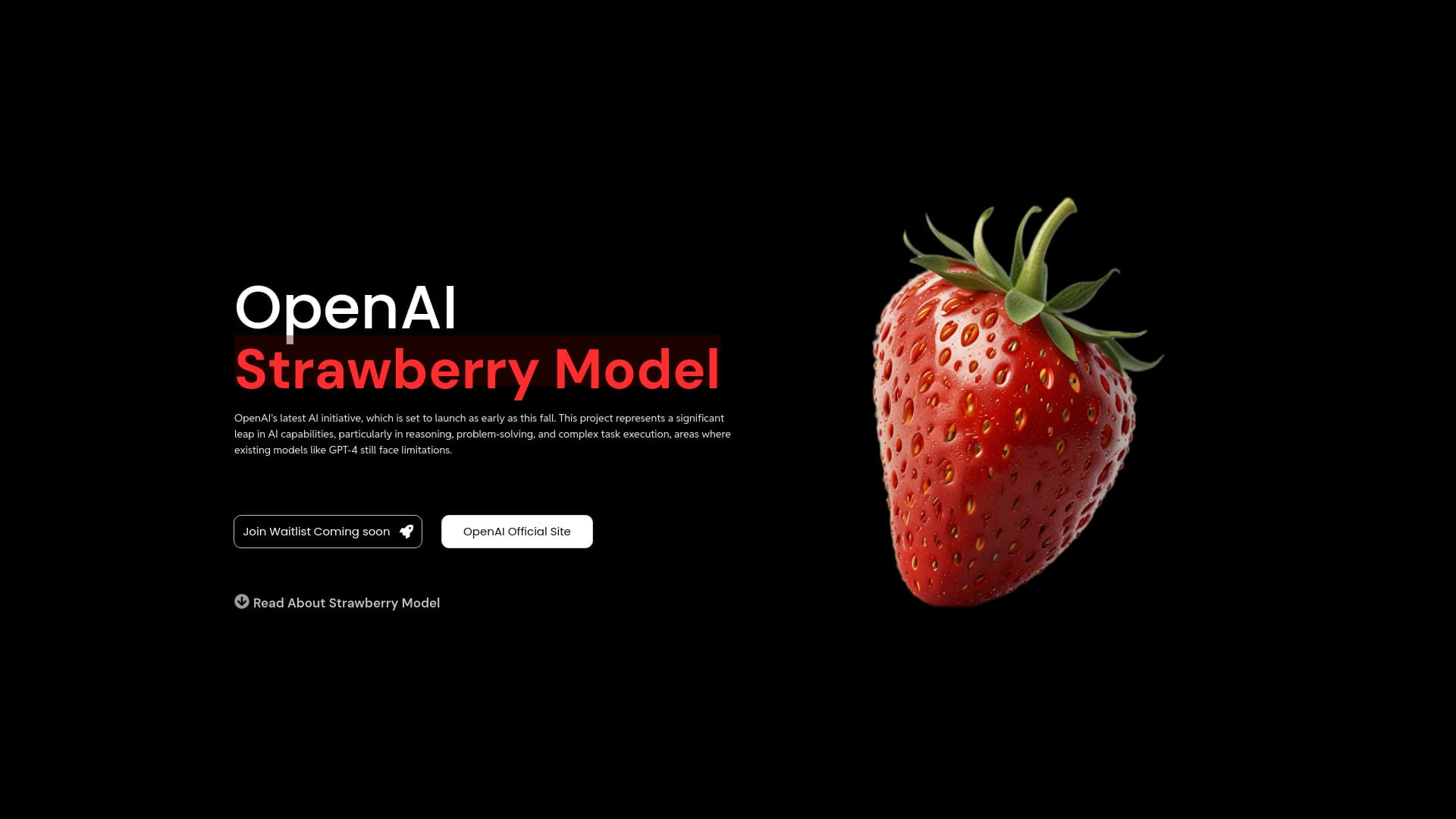OpenAI Strawberry logo
