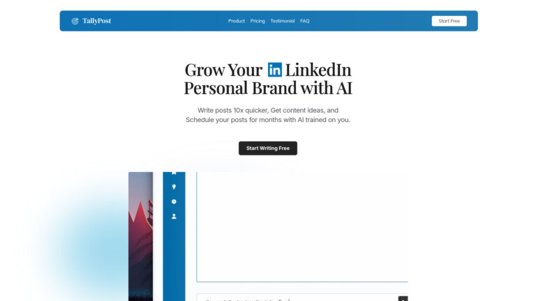 Free Tallypost AI Tool Review