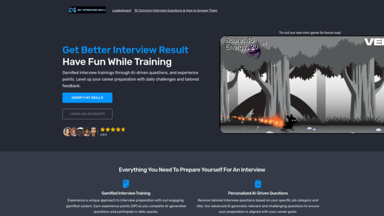 Smart Myinterviewskill AI Tool Review