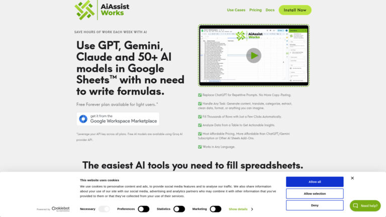 Free AIassistworks AI Tool Review