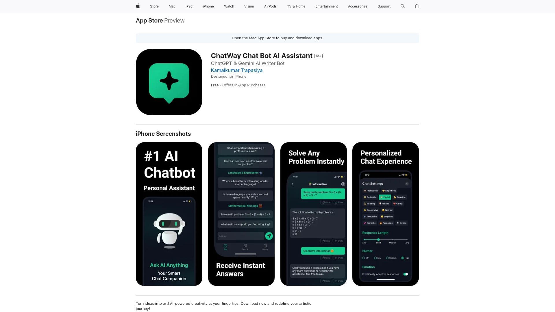 ChatWay Chat Bot AI Assistant logo