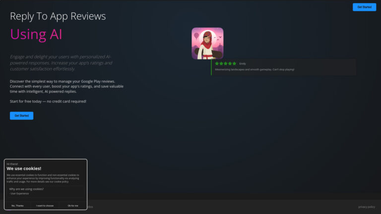 New Replytoappreviews AI Tool Review