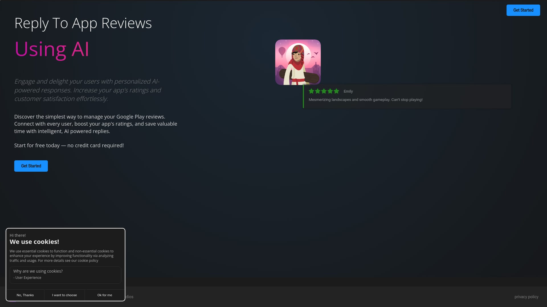 ReplyToAppReviews logo