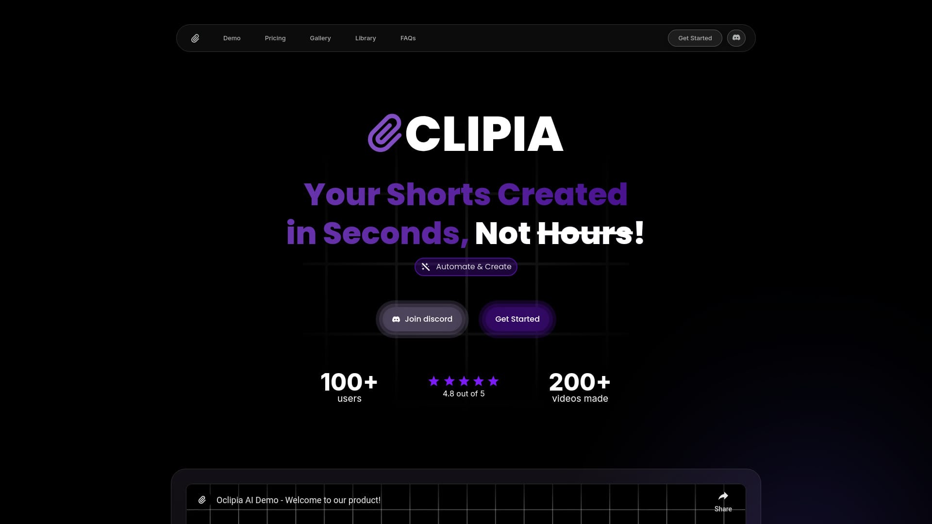 Oclipia AI logo