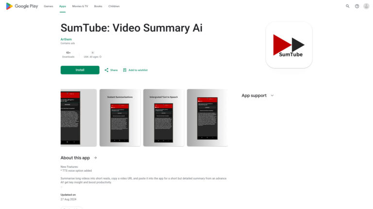 Free Sumtube AI Tool Review