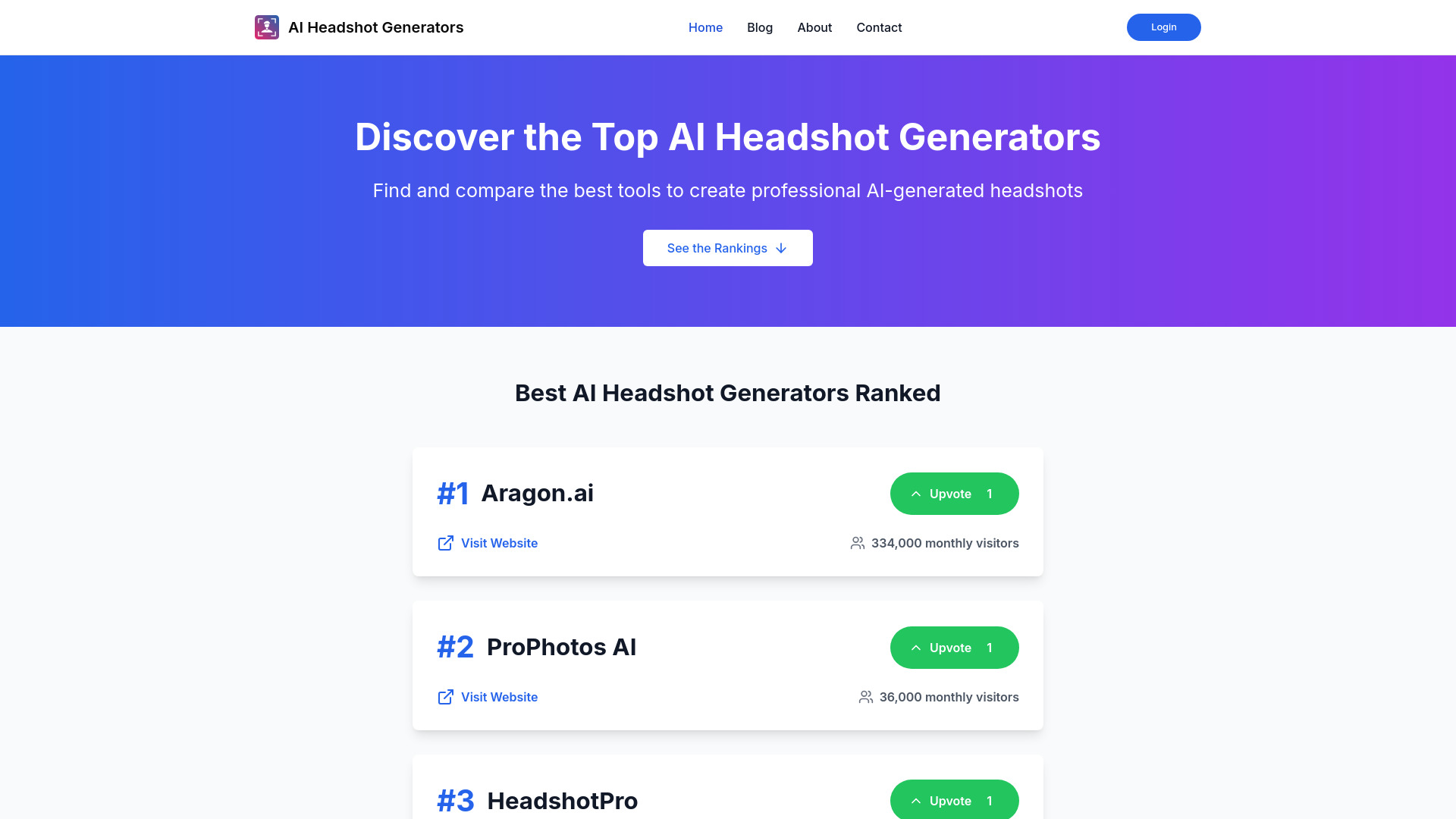 AI Headshot Generators logo