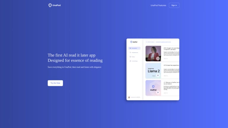 Best Unapod AI Tool Review