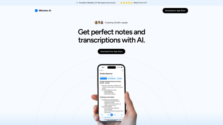 Popular Minutes AI AI Tool Review