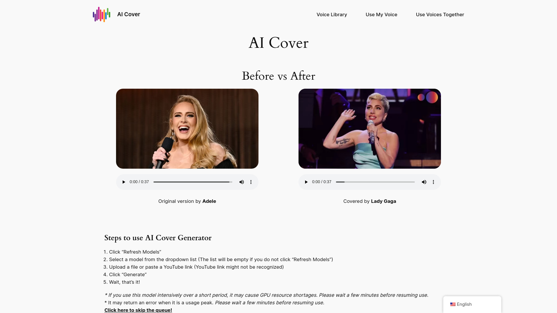 AI Cover Generator logo
