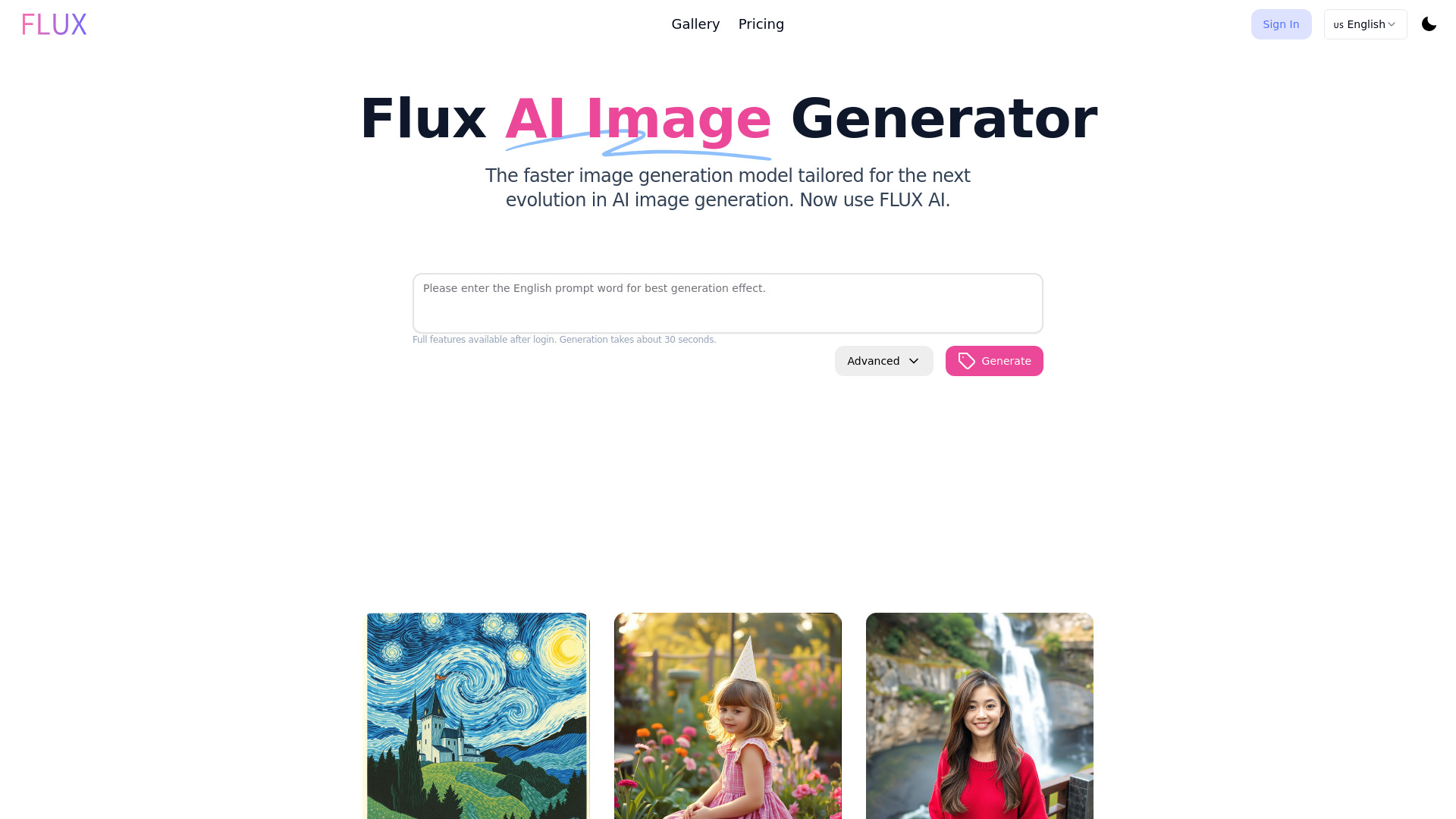 Flux AI Image Generator logo