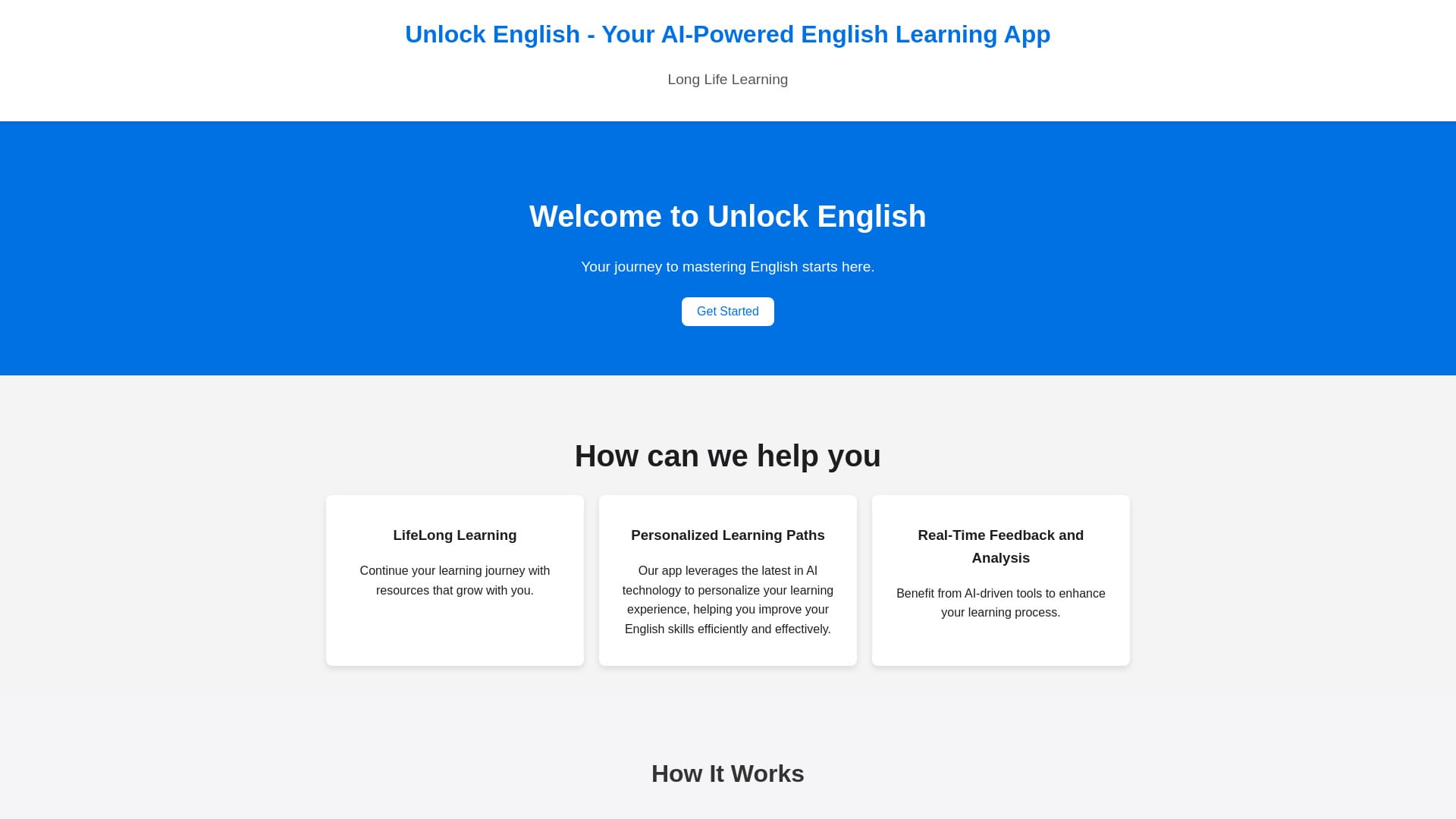 UnlockEnglish logo