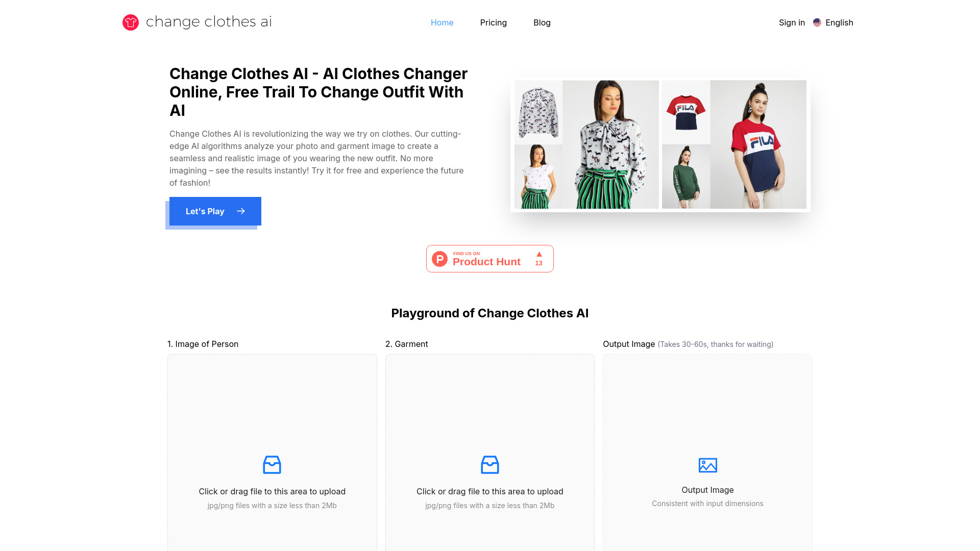 Change Clothes AI logo