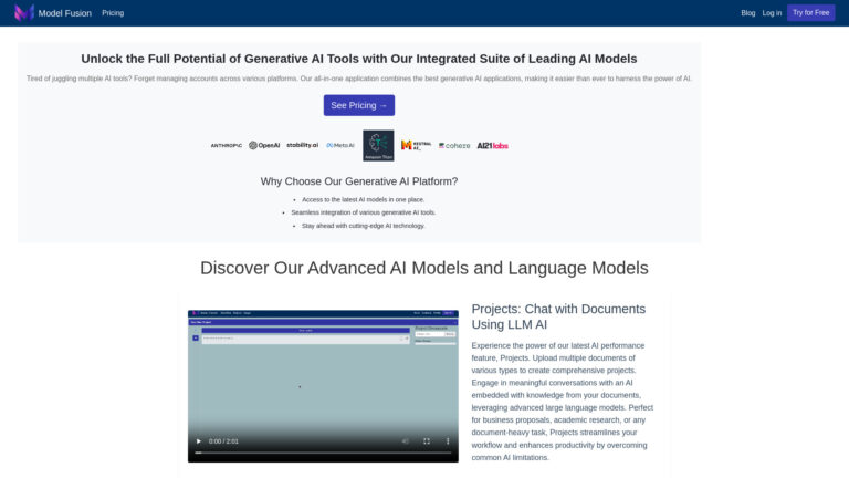 Popular Modelfusion AI Tool Review