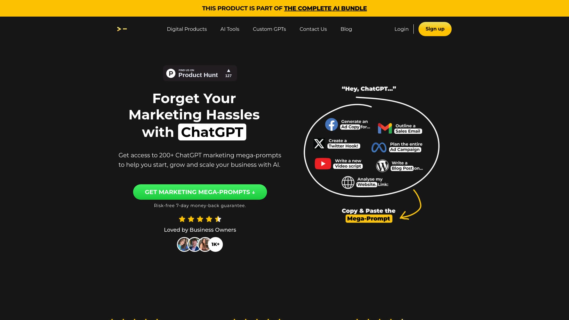 200+ ChatGPT Mega logo