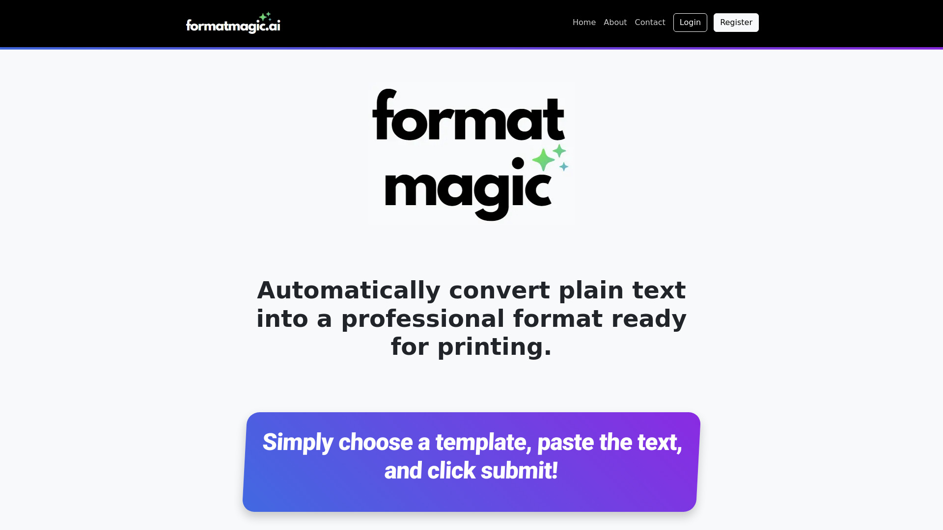 Format Magic logo