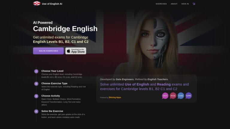 New Use Of English AI AI Tool Review
